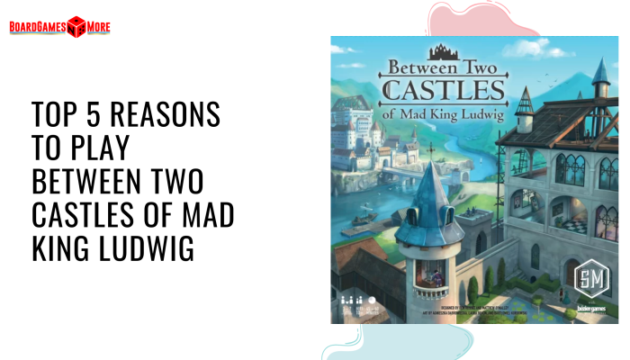 Top 5 Reasons to Play Between Two Castles of Mad King Ludwig
