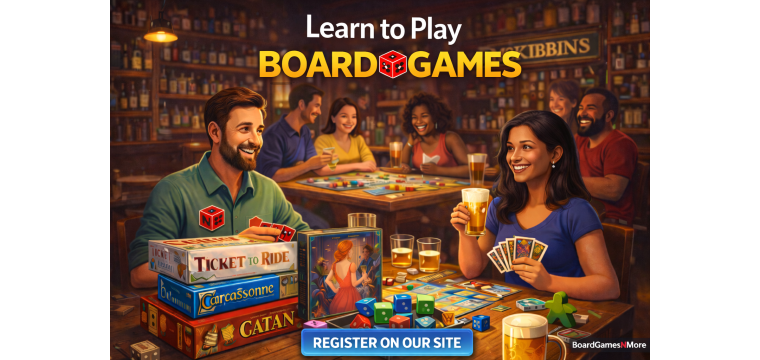 BoardGamesNMore Learn to Play @ Mckibbin's Pub (18+ Only) BoardGamesNMore Learn to Play @ Mckibbin's Pub (18+ Only)