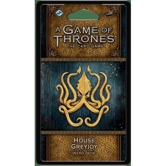 A Game of Thrones: The Card Game (Second Edition) – House Greyjoy Intro Deck ($10.99) - Game of Thrones 2nd Edition