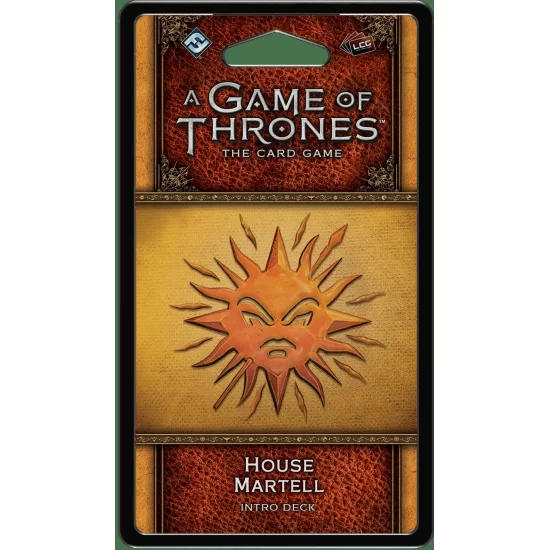 A Game of Thrones: The Card Game (Second Edition) – House Martell Intro Deck ($10.99) - Game of Thrones 2nd Edition