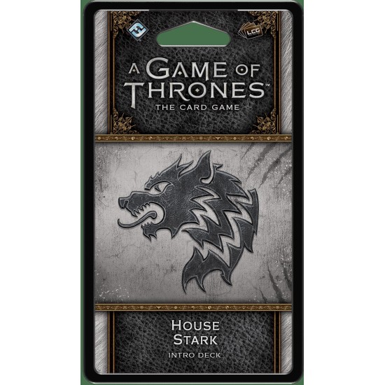 A Game of Thrones: The Card Game (Second Edition) – House Stark Intro Deck ($18.99) - Game of Thrones 2nd Edition