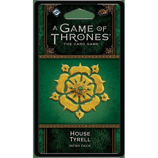 A Game of Thrones: The Card Game (Second Edition) – House Tyrell Intro Deck ($10.99) - Game of Thrones 2nd Edition