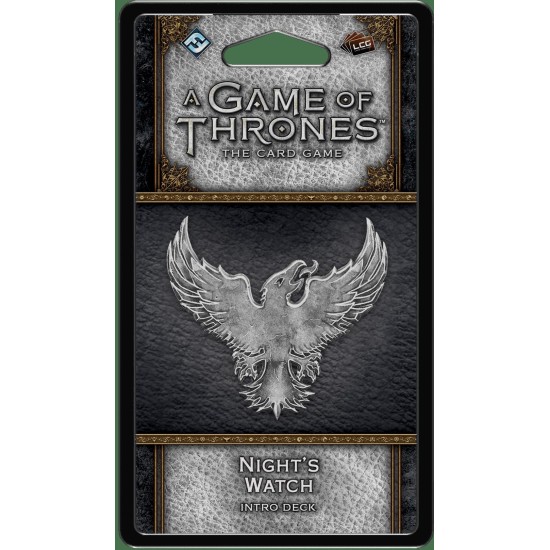 A Game of Thrones: The Card Game (Second Edition) – Night s Watch Intro Deck ($10.99) - Game of Thrones 2nd Edition