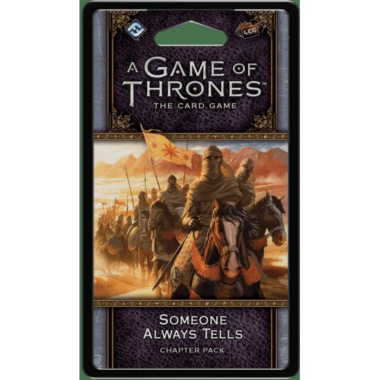 A Game of Thrones: The Card Game (Second Edition) – Someone Always Tells ($10.99) - Game of Thrones 2nd Edition