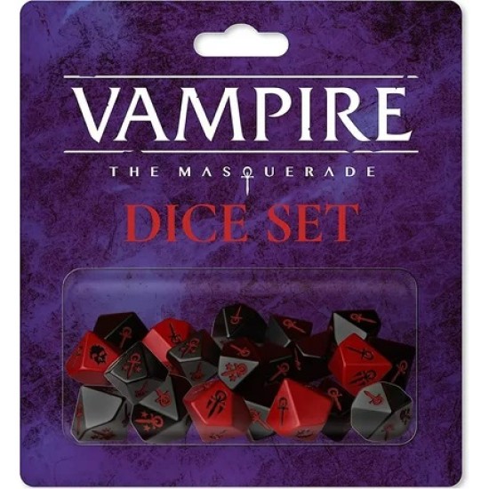 Vampire: The Masquerade Dice Set ($23.49) - Dice
