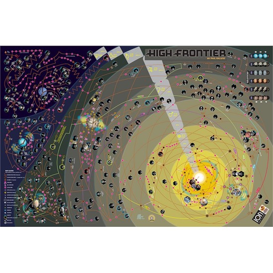 High Frontier Add-On 1 Big Map Neoprene ($56.99) - Playmats