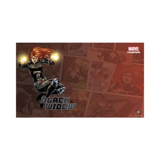 Marvel Champions LCG: Playmat: Black Widow - Playmats