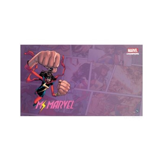 Marvel Champions LCG: Playmat: Ms.Marvel - Playmats