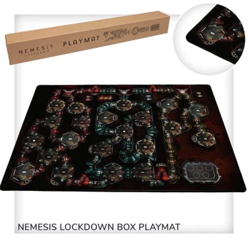Nemesis: Lockdown – Playmat | Game Tokens at BoardGamesNMore ...