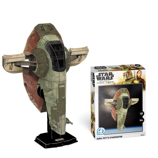 3D Puzzle: Star Wars: The Book Of Boba Fett: Boba Fett S Starfighter ($41.99) - Puzzles