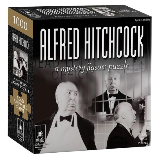 Classic Mystery Jigsaw Puzzle: Alfred Hitchcock ($21.99) - Puzzles