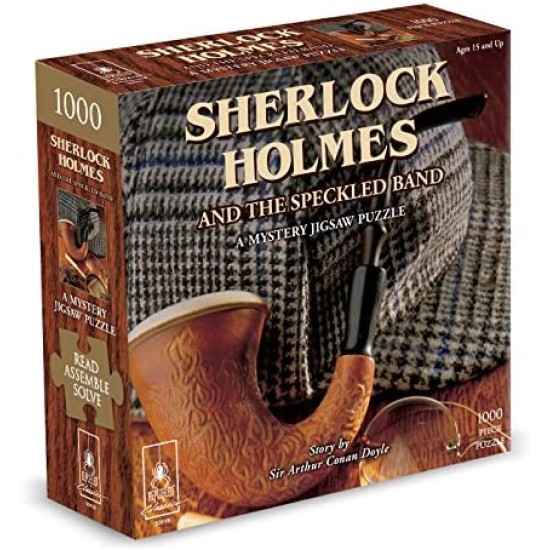 Classic Mystery Jigsaw Puzzle: Sherlock Holmes ($21.99) - Puzzles