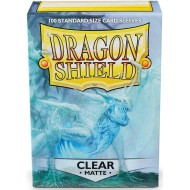 Dragon Shield Sleeves Matte Clear 100CT