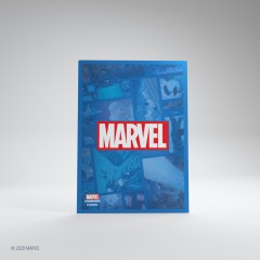 Marvel Champions Marvel Logo BLUE (50) ($7.99) - Sleeves