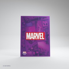 Marvel Champions Marvel Logo PURPLE (50) ($7.99) - Sleeves