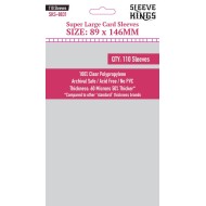 Sleeve Kings Super Large Card Sleeves (89x146mm) - 110 Pack, -SKS-8831