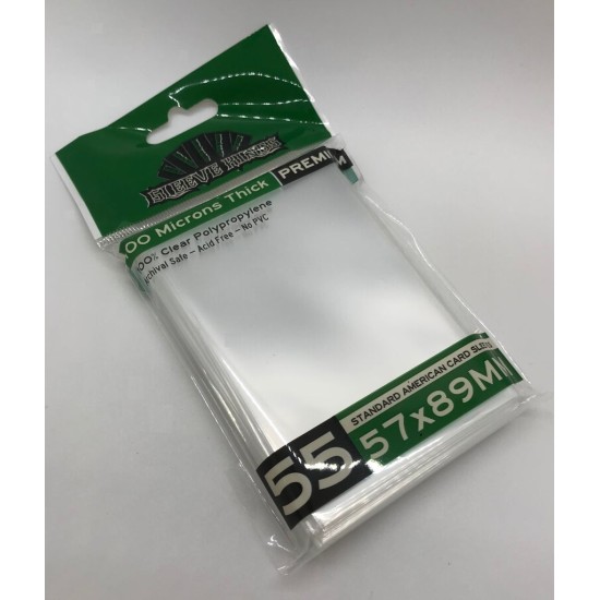Sleeve Kings Premium Game Card Sleeves (57x89mm) - 55 Pack, ...