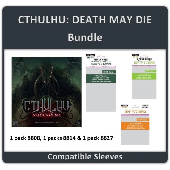 Sleeve Kings Cthulhu: Death May Die 