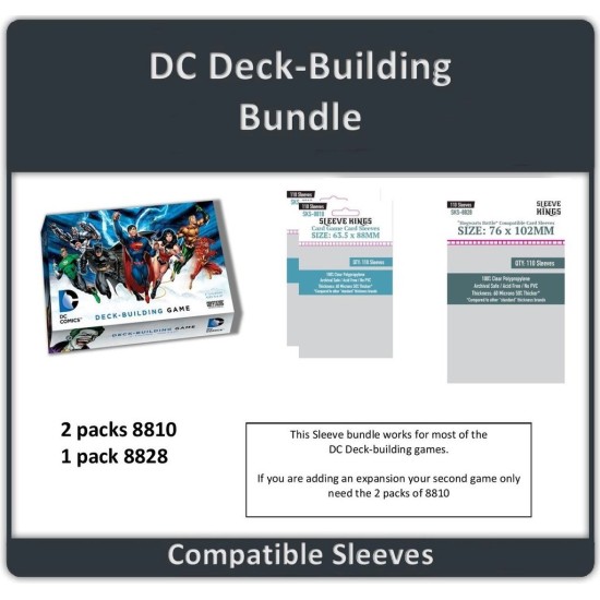 Sleeve Kings Dc Deckbuilding Games