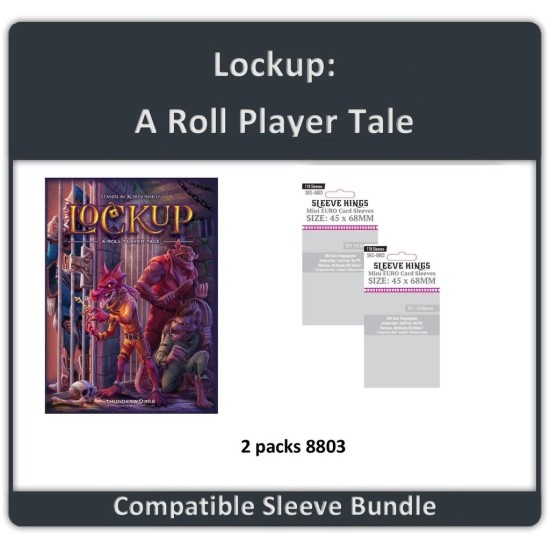 Sleeve Kings Lockup: A Roll Player Tale ($7.99) - Sleeves