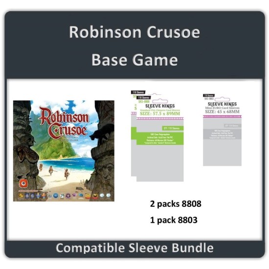 Sleeve Kings Robinson Crusoe ($7.99) - Sleeves