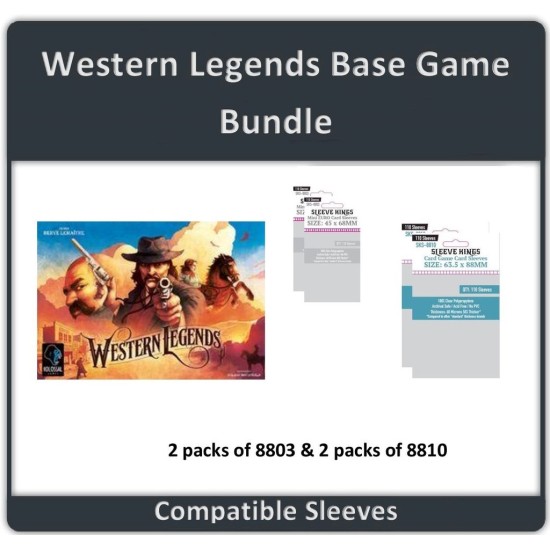 Sleeve Kings Western Legends Base Game 