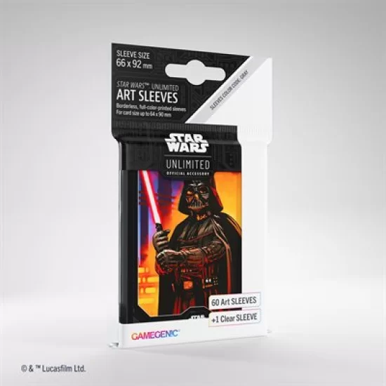 Star Wars: Unlimited Art Sleeves: Darth Vader Star Wars: Unlimited Art Sleeves: Darth Vader