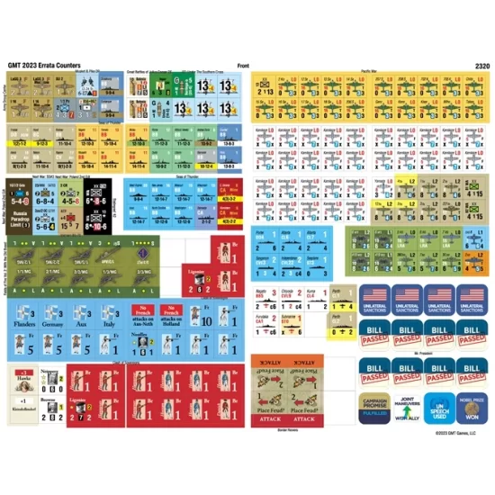 2023 Replacement Counter Sheet - Tokens 2023 Replacement Counter Sheet - Tokens