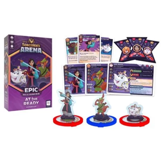Disney Sorcerer S Arena: Epic Alliances At The Ready Expansion - Tokens Disney Sorcerer S Arena: Epic Alliances At The Ready Expansion - Tokens