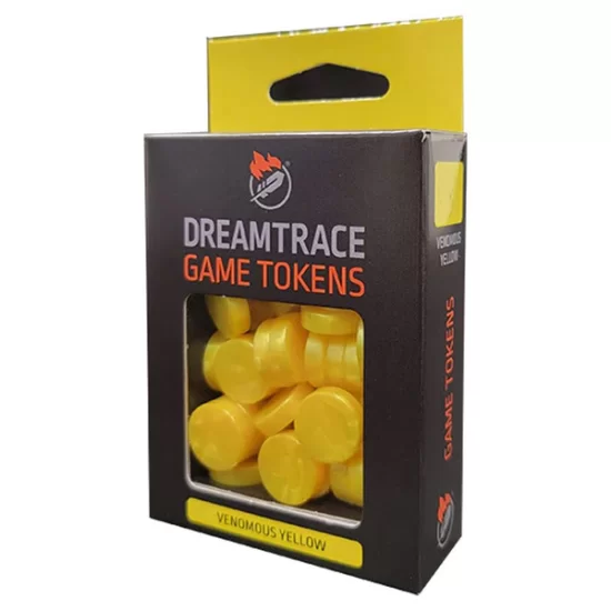 Dreamtrace Gaming Tokens: Venomous Yellow