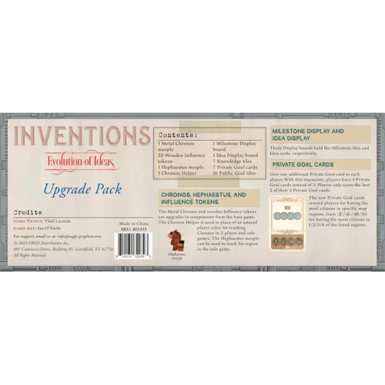 Inventions: Evolution Of Ideas Upgrade Pack Inventions: Evolution Of Ideas Upgrade Pack