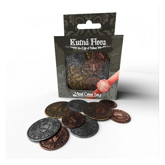 Kutna Hora Metal Coins Set - Tokens