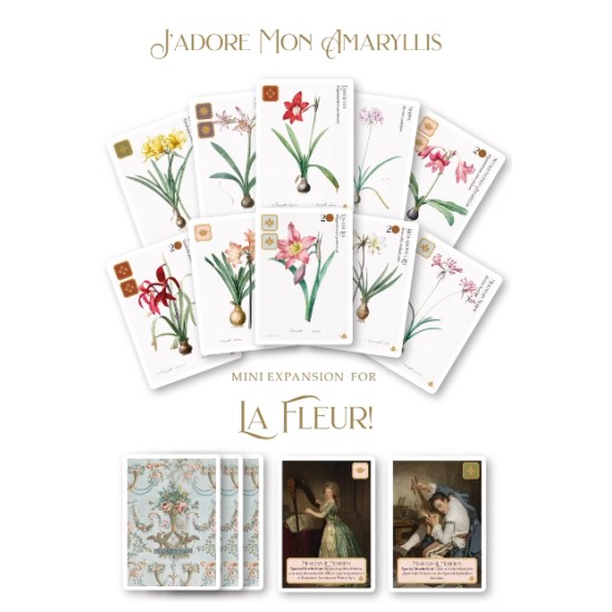 La Fleur: J'Adore Mon Amaryllis Mini Expansion La Fleur: J'Adore Mon Amaryllis Mini Expansion
