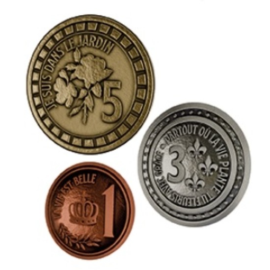 La Fleur: Metal Coins La Fleur: Metal Coins