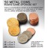 Red Outpost Metal Coins 50ct