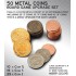 Red Outpost Metal Coins 50ct