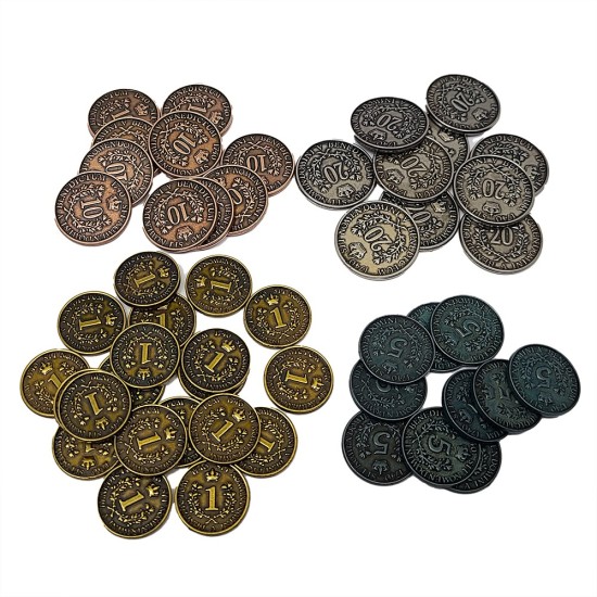 Rococo Metal Deluxe Coins ($26.99) - Tokens