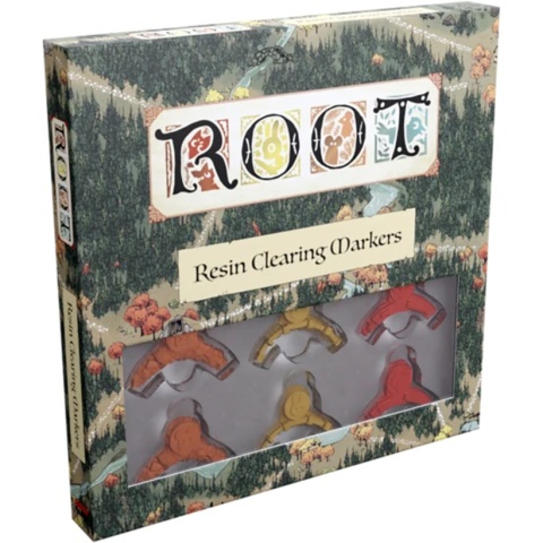 Root Game Resin Clearing Markers | Game Tokens at BoardGamesNMore ...