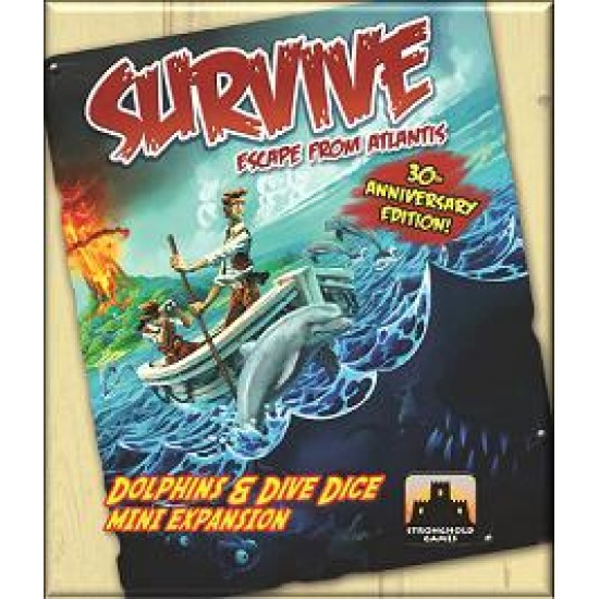 Survive:Escape From Atlantis! Dolphins & Dive Dice
Survive:Escape From Atlantis! Dolphins & Dive Dice