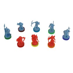 War Of The Ring Colored Plastic Rings Core Set Accessory