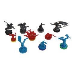 War Of The Ring Colored Plastic Rings Expansion Accessory