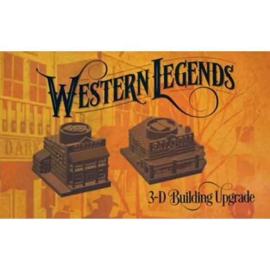 Western Legends: Building Miniatures - Tokens Western Legends: Building Miniatures - Tokens