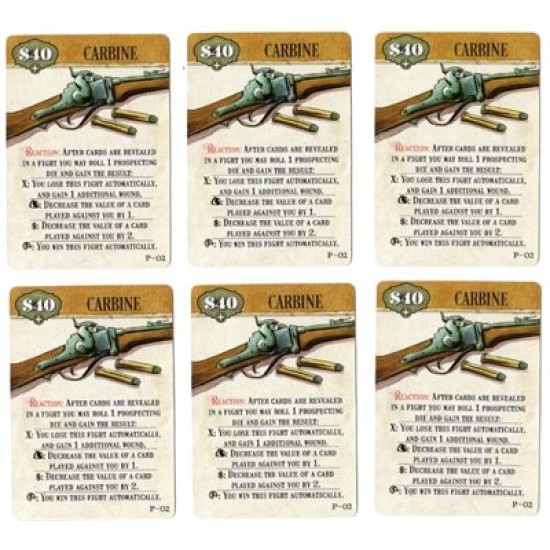 Western Legends: The Carbine Cards Promo - Tokens