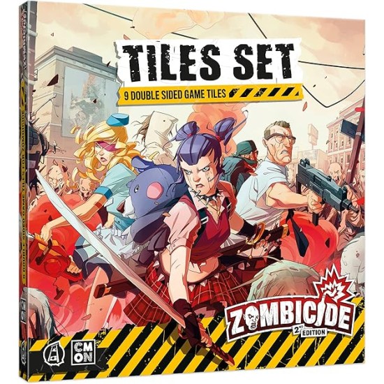 Zombicide 2nd Edition Tile Set Zombicide 2nd Edition Tile Set