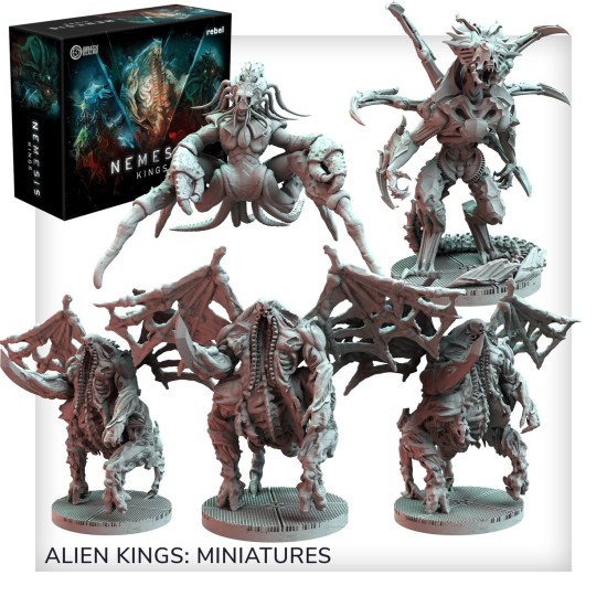 Nemesis: Alien Kings Miniatures Expansion ($66.99) - Tokens