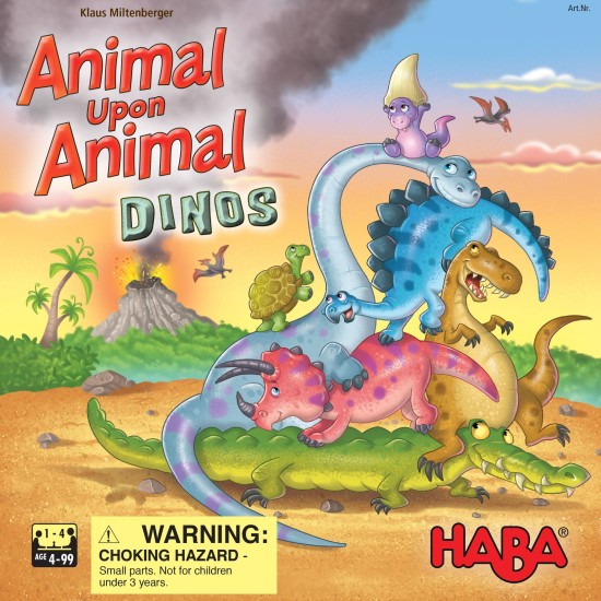 Animal Upon Animal: Dinos ($26.99) - Solo