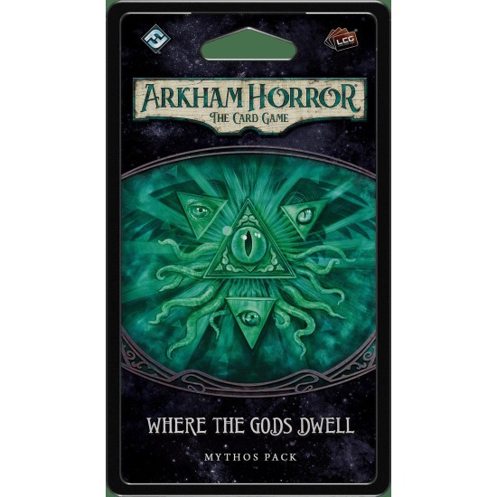Arkham Horror: The Card Game – Where the Gods Dwell: Mythos Pack - Arkham Horror Arkham Horror: The Card Game – Where the Gods Dwell: Mythos Pack ($20.99) - Arkham Horror