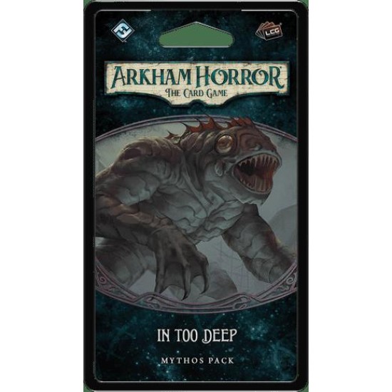 Arkham Horror: The Card Game – In Too Deep: Mythos Pack ($19.99) - Arkham Horror