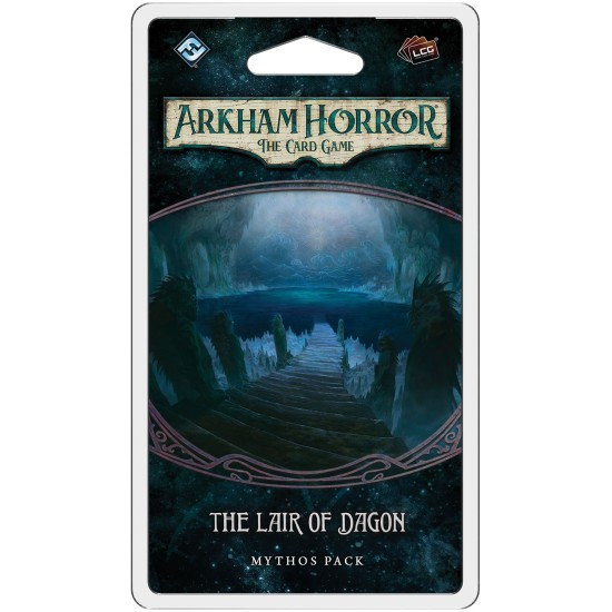 Arkham Horror: The Card Game – The Lair of Dagon: Mythos Pack ($19.99) - Arkham Horror