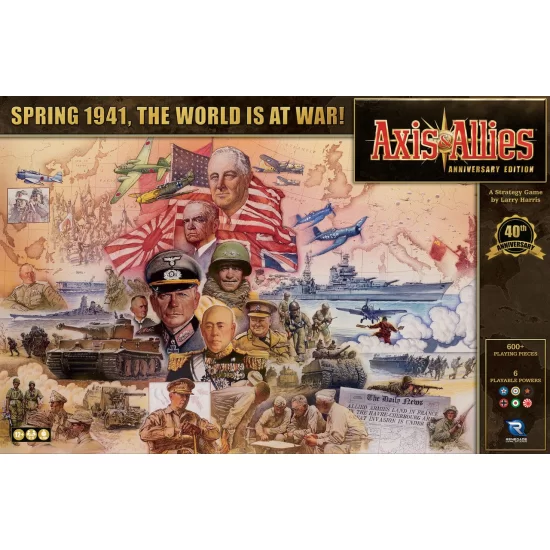 Axis & Allies Anniversary Edition - War Games Axis & Allies Anniversary Edition - War Games